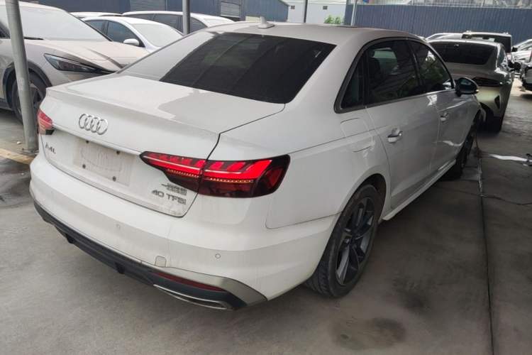 Used Audi A4L 2024 40 TFSI Fashion Dynamic Model Rear Right 45 Deg