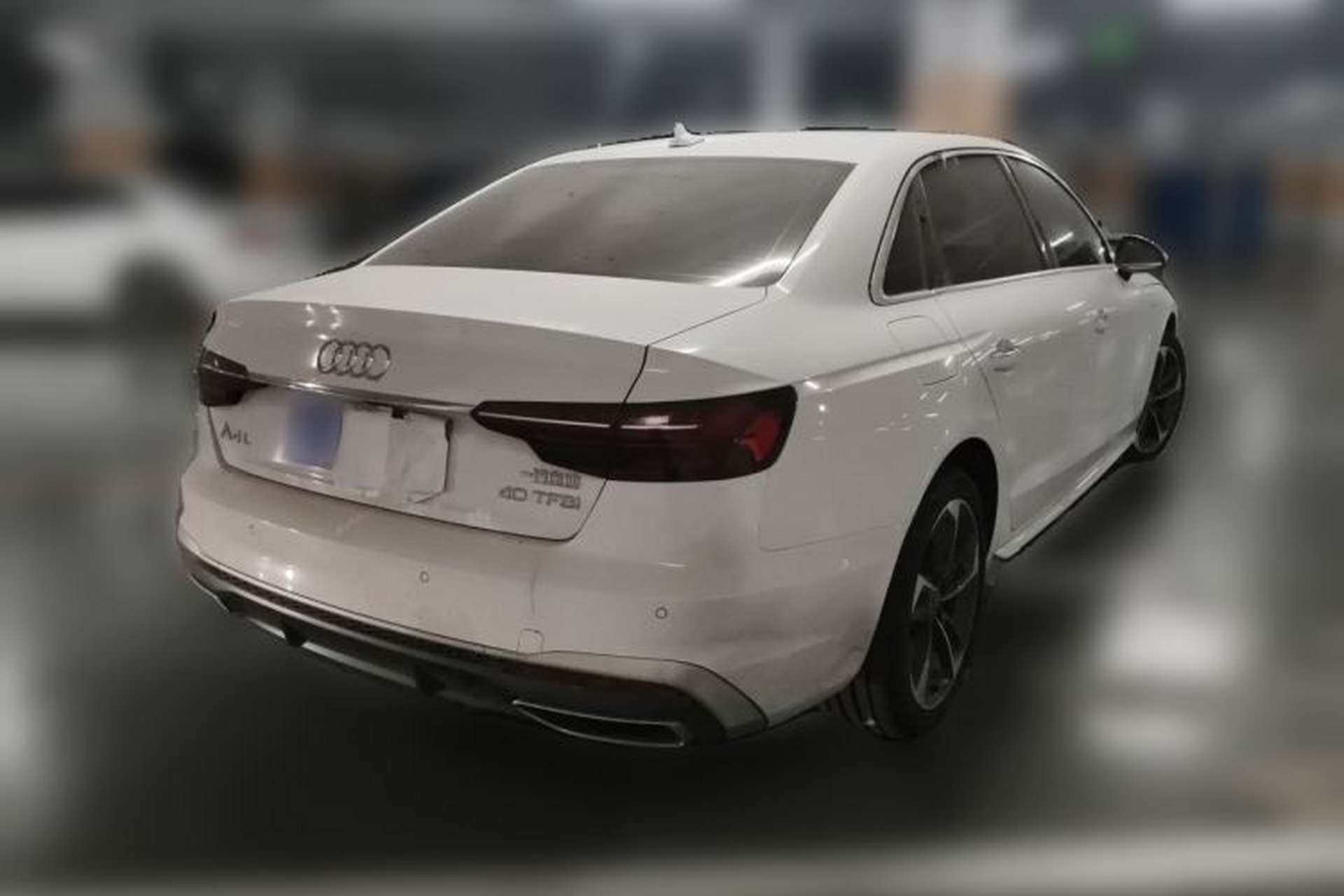 Used Audi A4L 2024 40 TFSI Fashion Dynamic Model Rear Right 45 Deg