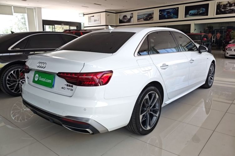 Used Audi A4L 2024 40 TFSI Fashion Dynamic Model Rear Right 45 Deg
