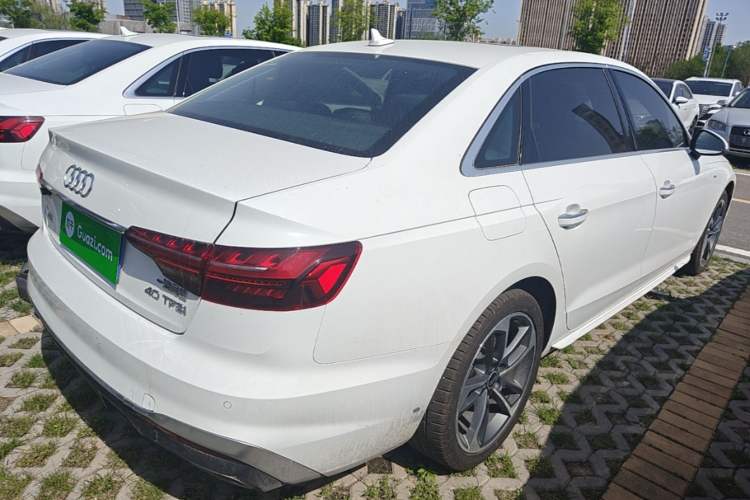 Used Audi A4L 2024 40 TFSI Fashion Dynamic Model Rear Right 45 Deg