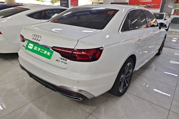 Used Audi A4L 2024 40 TFSI Fashion Dynamic Model Rear Right 45 Deg