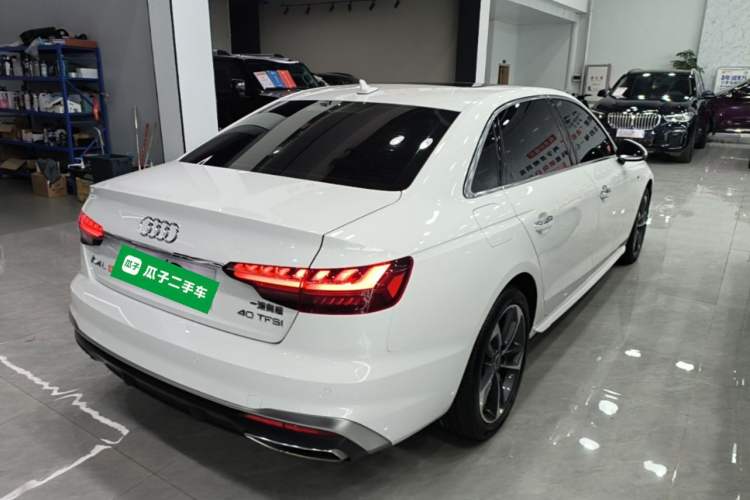 Used Audi A4L 2024 40 TFSI Fashion Dynamic Model Rear Right 45 Deg