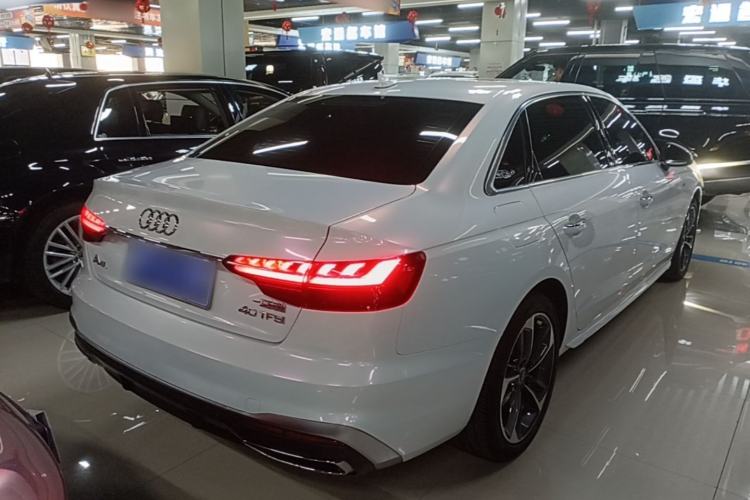 Used Audi A4L 2024 40 TFSI Fashion Dynamic Model Rear Right 45 Deg