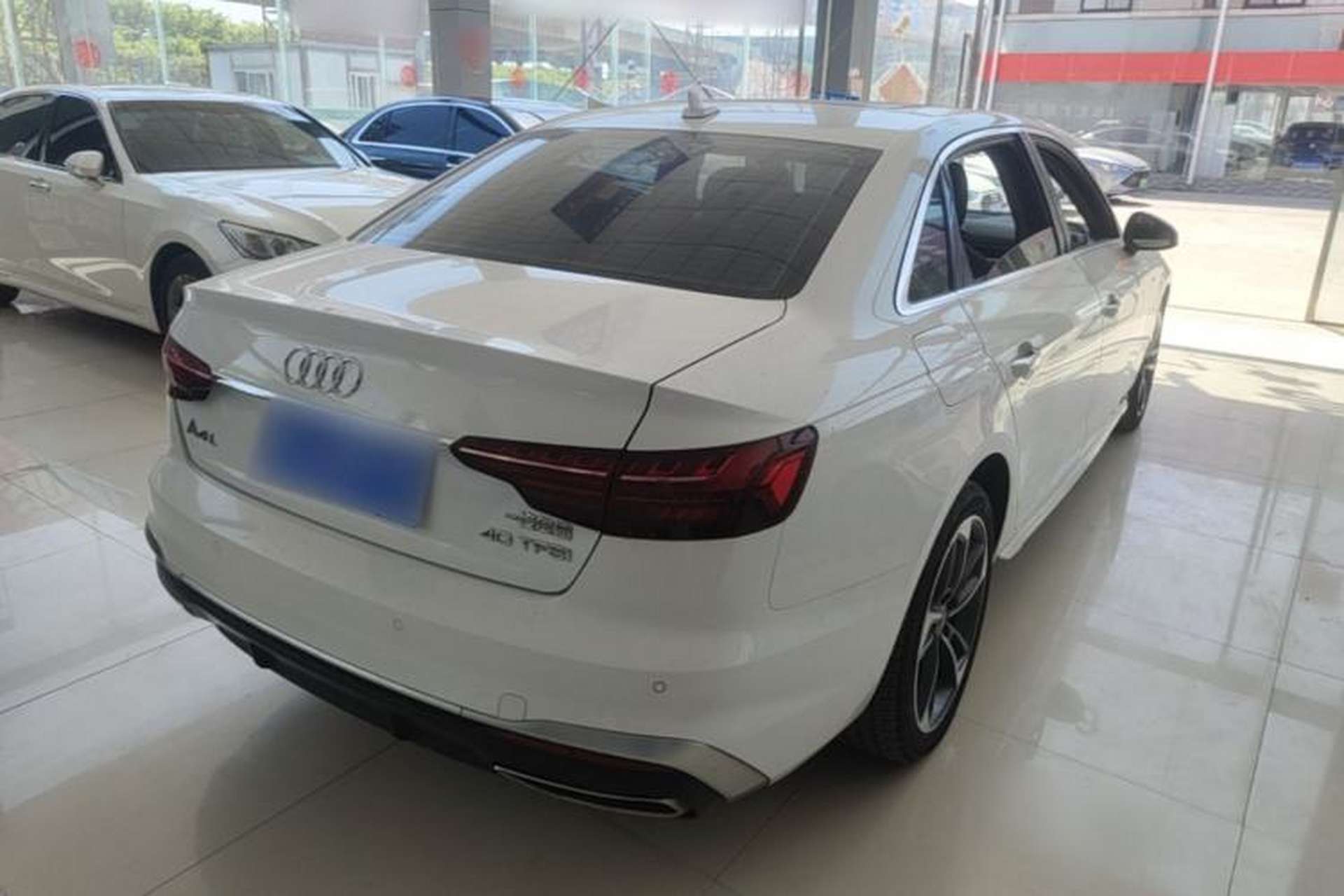 Used Audi A4L 2024 40 TFSI Fashion Dynamic Model Rear Right 45 Deg