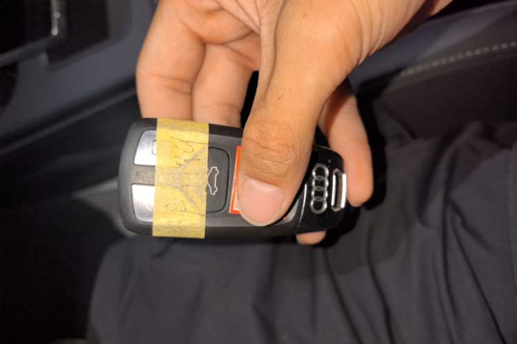 Used Audi A4L 2024 40 TFSI Fashion Dynamic Model Vehicle Key