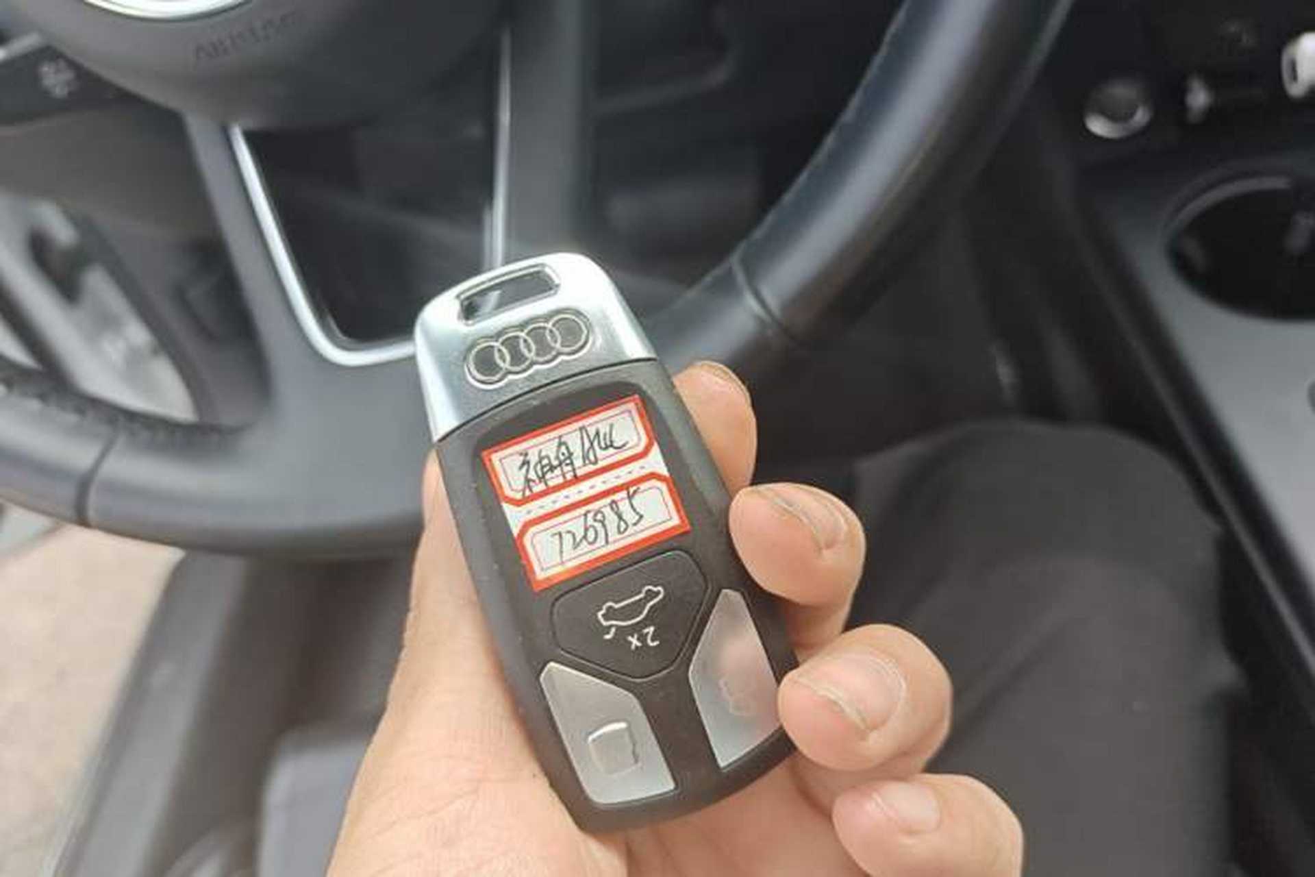 Used Audi A4L 2024 40 TFSI Fashion Dynamic Model Vehicle Key