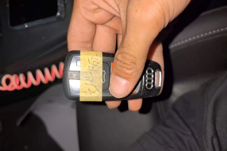 Used Audi A4L 2024 40 TFSI Fashion Dynamic Model Vehicle Key