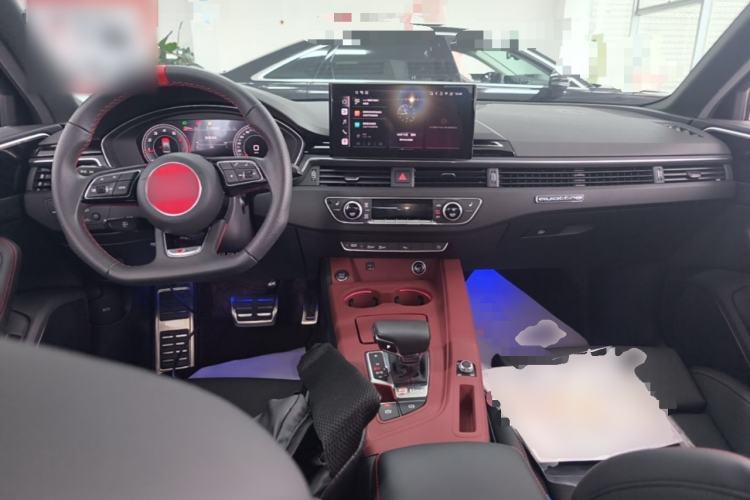 Used Audi A4L 2025 2 Million Units Enjoyment Version 40 TFSI Luxury Dynamic Edition Center Console