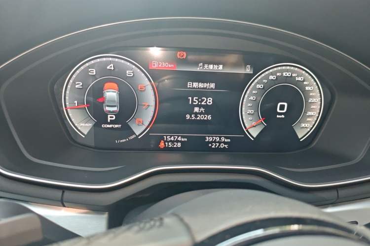 Used Audi A4L 2025 2 Million Units Enjoyment Version 40 TFSI Stylish and Dynamic Type Instrument Cluster