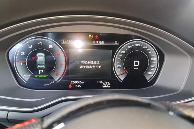 Used Audi A4L 2025 2 Million Units Enjoyment Version 40 TFSI Luxury Dynamic Edition B&O Starry Night Edition Instrument Cluster