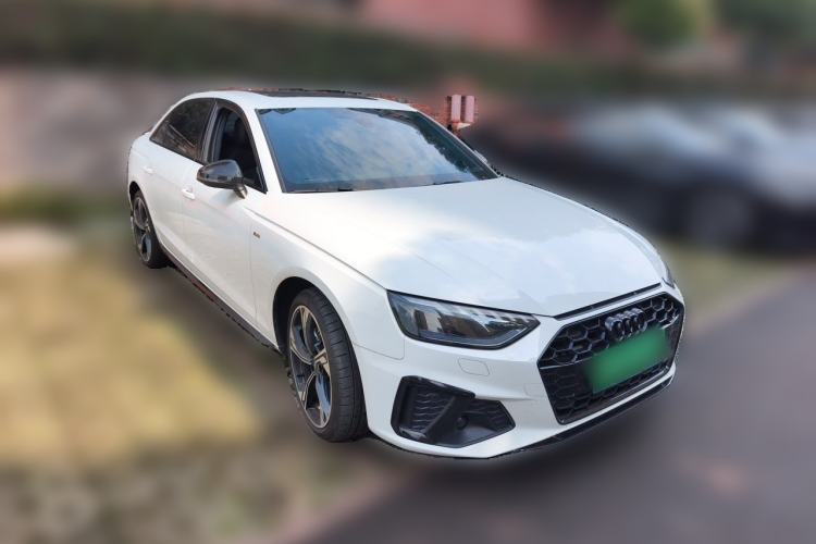 Used Audi A4L 2025 2 Million Units Enjoyment Version 40 TFSI Luxury Dynamic Edition B&O Starry Night Edition Front Right 45 Deg