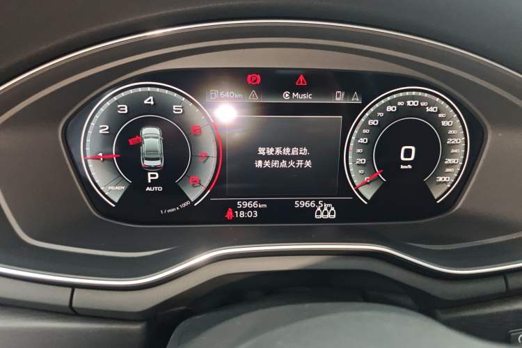 Used Audi A4L 2025 2 Million Units Enjoyment Version 40 TFSI Luxury Dynamic Edition Instrument Cluster