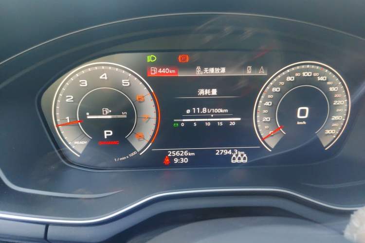 Used Audi A4L 2025 2 Million Units Enjoyment Version 40 TFSI Luxury Dynamic Edition Instrument Cluster