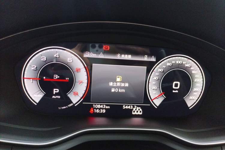Used Audi A4L 2025 2 Million Units Enjoyment Version 40 TFSI Luxury Dynamic Edition Instrument Cluster