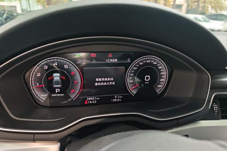 Used Audi A4L 2025 2 Million Units Enjoyment Version 40 TFSI Stylish and Dynamic Type Instrument Cluster