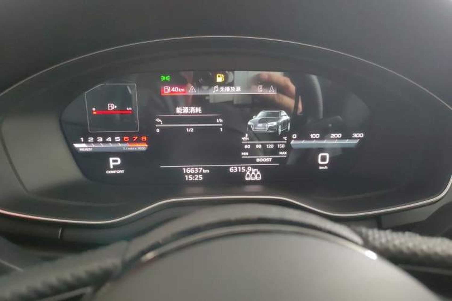 Used Audi A4L 2025 2 Million Units Enjoyment Version 40 TFSI Luxury Dynamic Edition Instrument Cluster