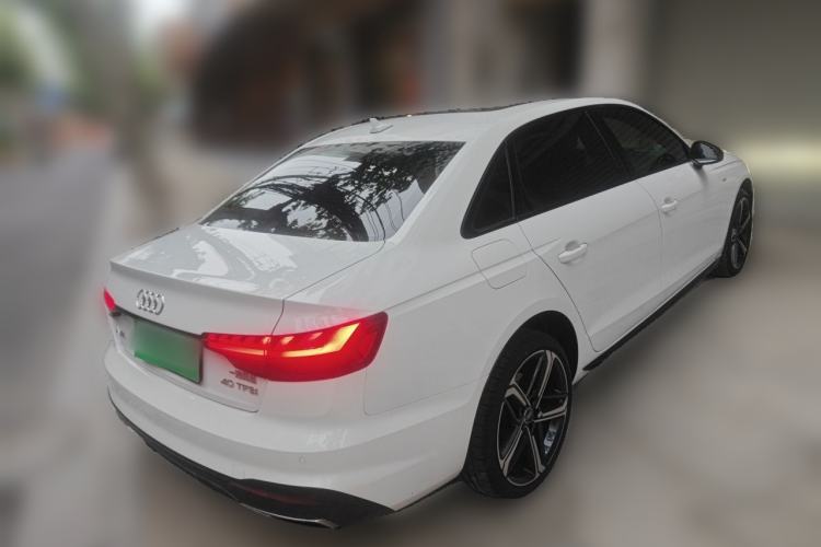 Used Audi A4L 2025 2 Million Units Enjoyment Version 40 TFSI Luxury Dynamic Edition Rear Right 45 Deg