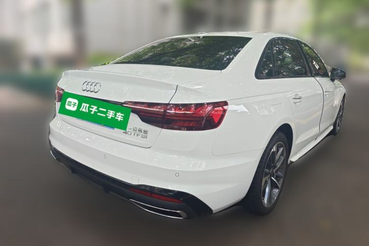 Used Audi A4L 2025 2 Million Units Enjoyment Version 40 TFSI Stylish and Dynamic Type Rear Right 45 Deg