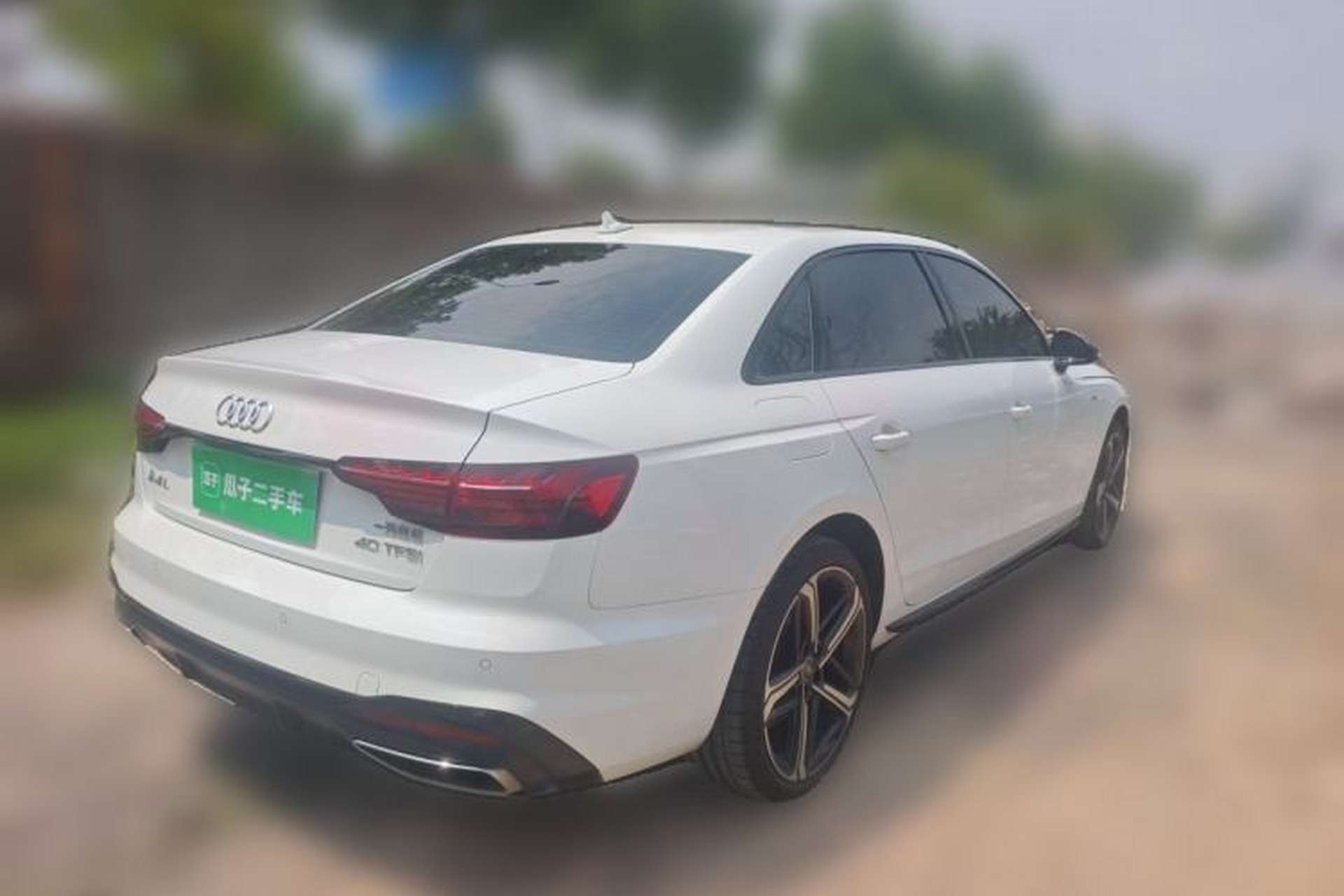Used Audi A4L 2025 2 Million Units Enjoyment Version 40 TFSI Luxury Dynamic Edition Rear Right 45 Deg