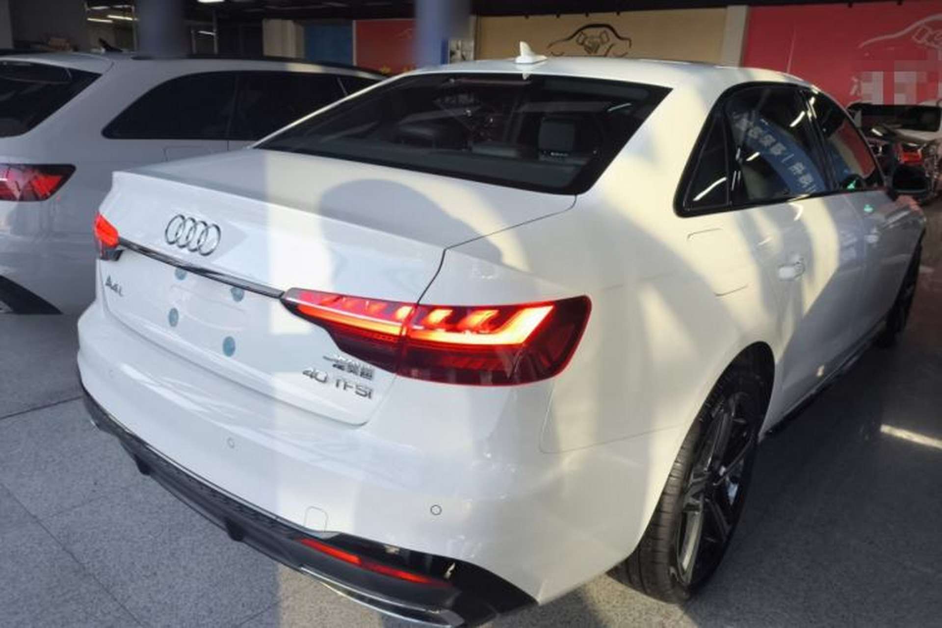 Used Audi A4L 2025 2 Million Units Enjoyment Version 40 TFSI Luxury Dynamic Edition Rear Right 45 Deg