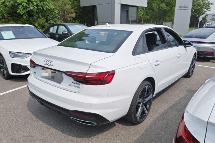 Used Audi A4L 2025 2 Million Units Enjoyment Version 40 TFSI Luxury Dynamic Edition Rear Right 45 Deg