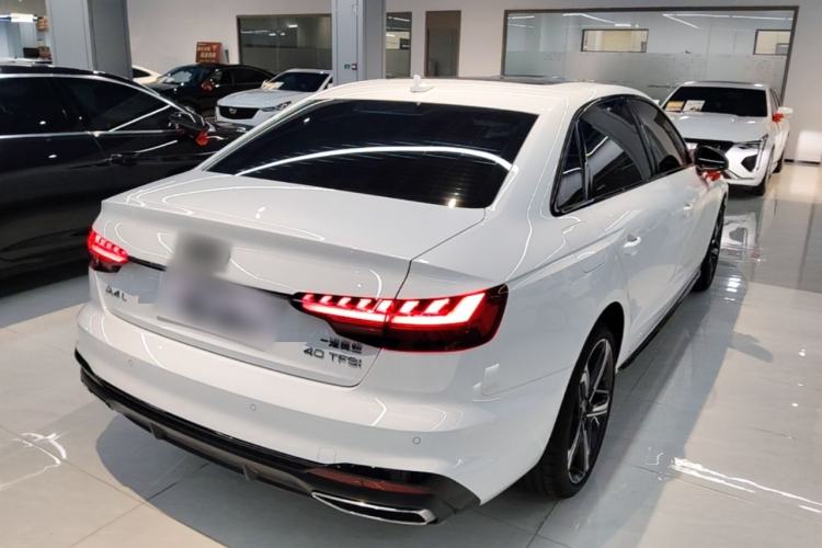 Used Audi A4L 2025 2 Million Units Enjoyment Version 40 TFSI Luxury Dynamic Edition Rear Right 45 Deg