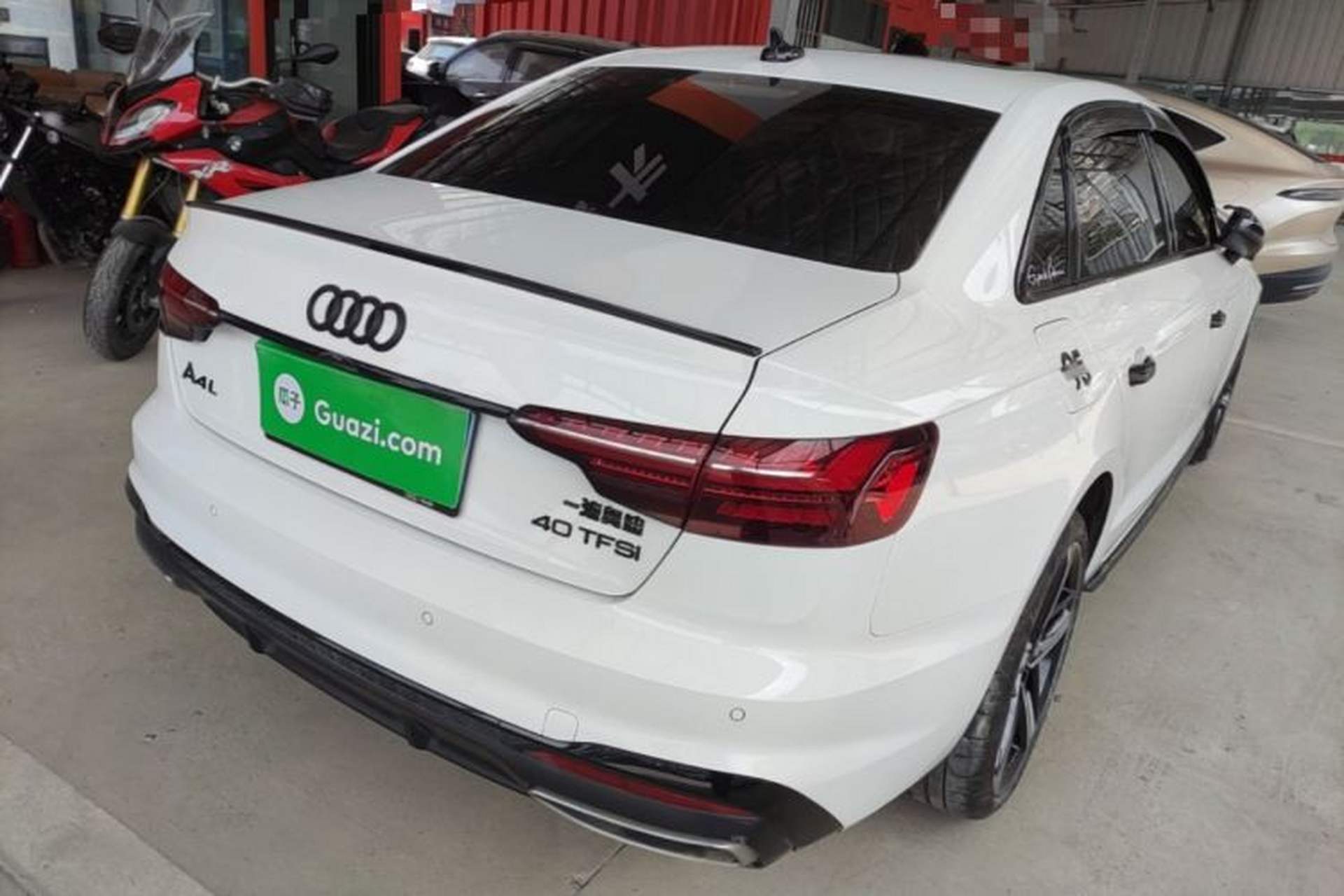 Used Audi A4L 2025 2 Million Units Enjoyment Version 40 TFSI Luxury Dynamic Edition Rear Right 45 Deg
