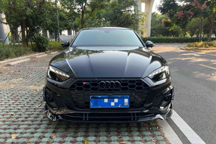 Used Audi A5 2021 Sportback 40 TFSI Fashionable and Dynamic Model Engine Bay