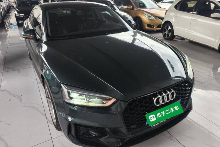 Used Audi A5 2019 Coupe 40 TFSI Fashion Edition China V Emission Standard Front Right 45 Deg