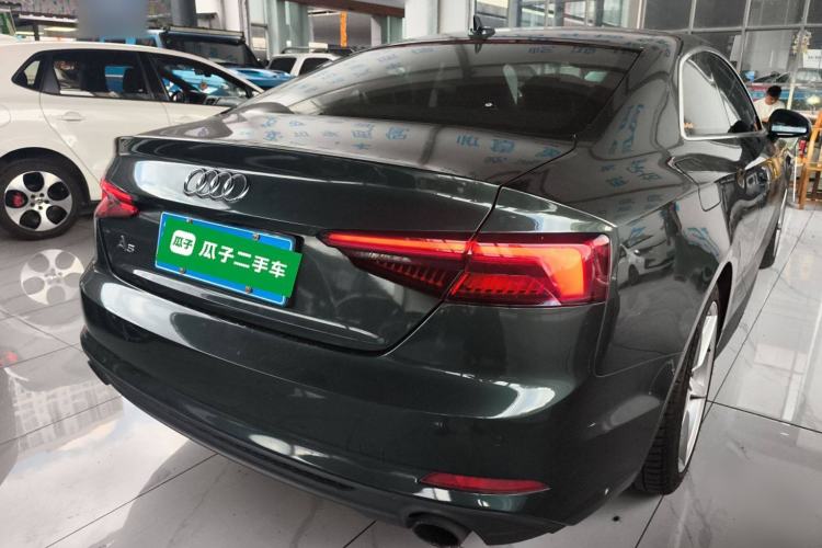 Used Audi A5 2019 Coupe 40 TFSI Fashion Edition China V Emission Standard Rear Right 45 Deg