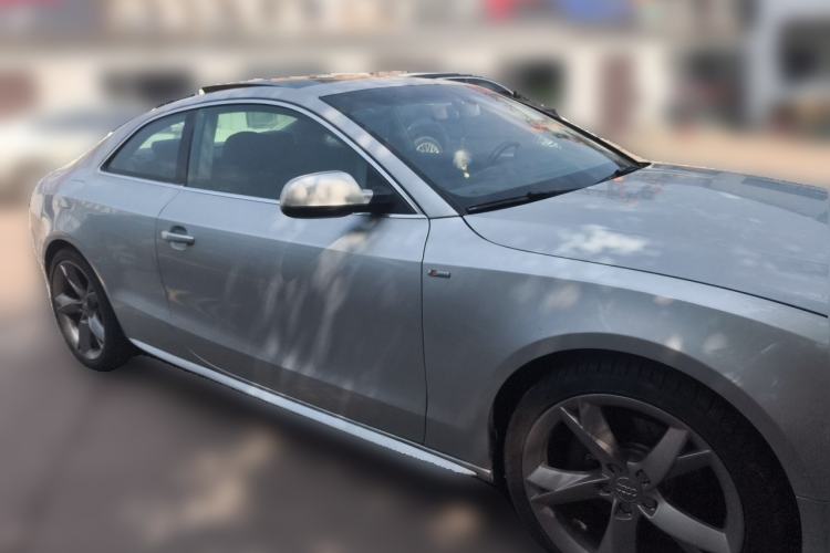 Used Audi A5 2009 2.0TFSI coupe Front Right 45 Deg