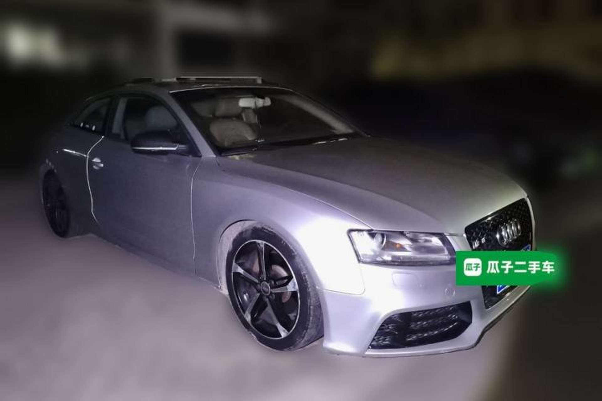 Used Audi A5 2009 2.0TFSI coupe Front Right 45 Deg