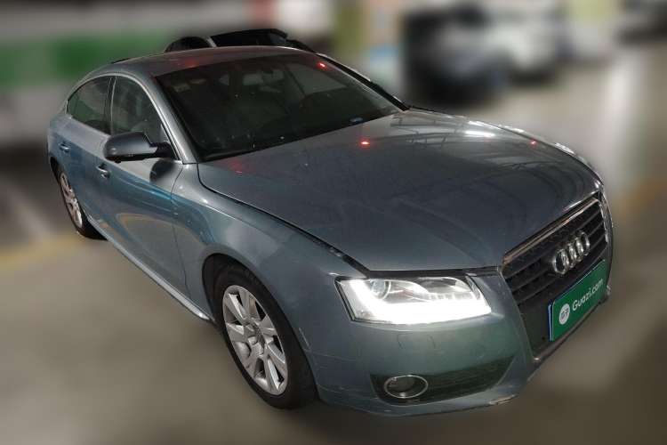 Used Audi A5 2010 2.0TFSI Sportback Luxury Model Front Right 45 Deg