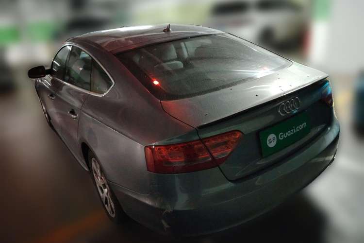 Used Audi A5 2010 2.0TFSI Sportback Luxury Model Rear Left 45 Deg
