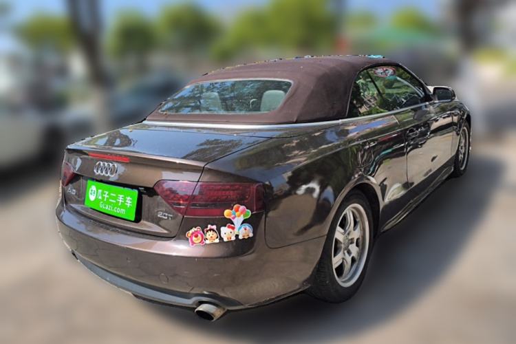 Used Audi A5 2010 2.0TFSI Cabriolet Rear Right 45 Deg