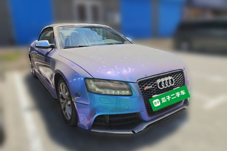 Used Audi A5 2010 2.0TFSI Cabriolet Front Right 45 Deg
