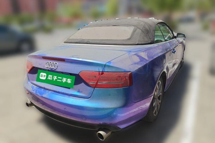 Used Audi A5 2010 2.0TFSI Cabriolet Rear Right 45 Deg
