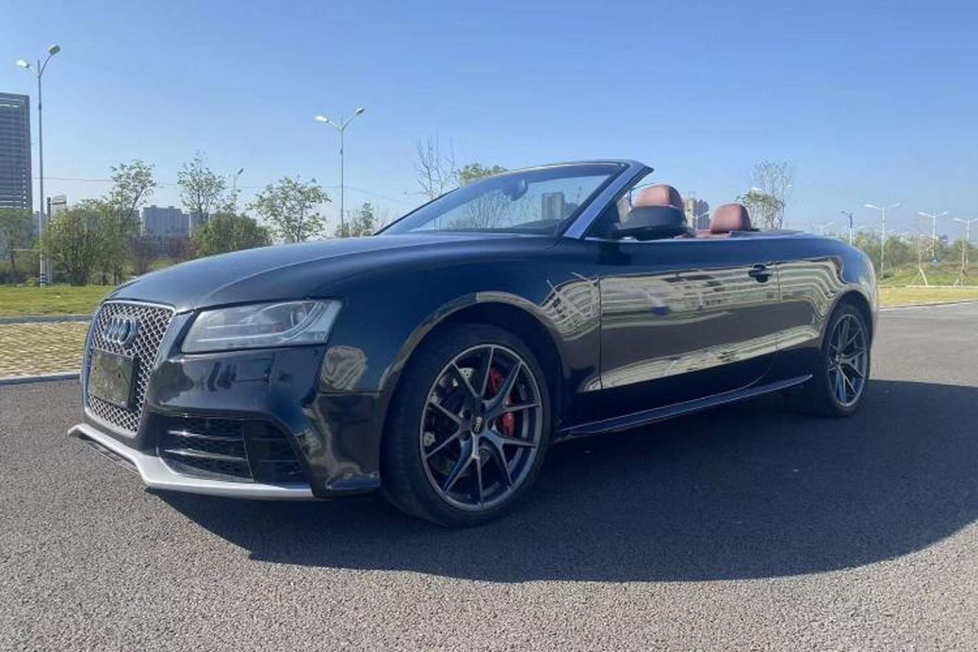Used Audi A5 2010 2.0TFSI Cabriolet Front Left 45 Deg