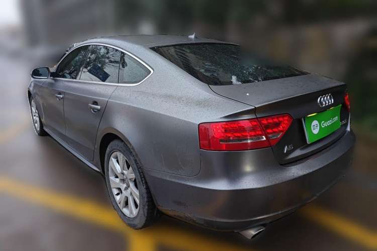Used Audi A5 2010 2.0TFSI Sportback Technology Model Rear Left 45 Deg