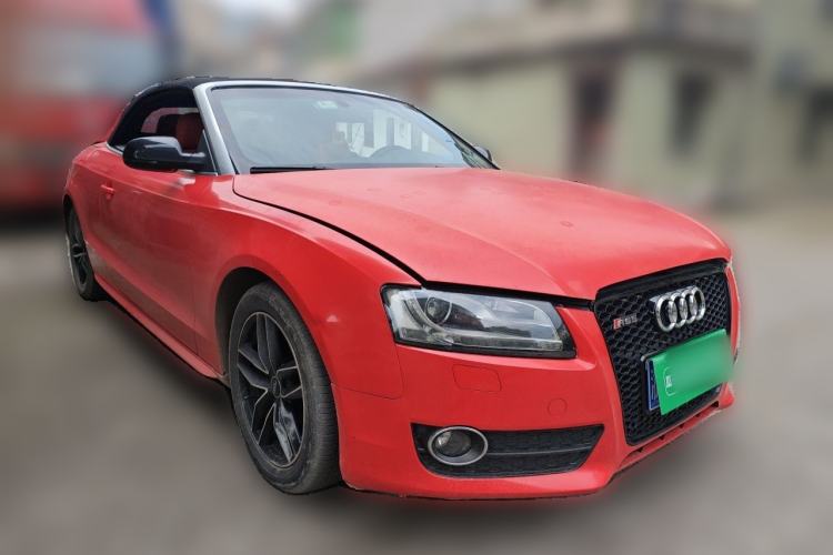 Used Audi A5 2010 2.0TFSI Cabriolet Front Right 45 Deg