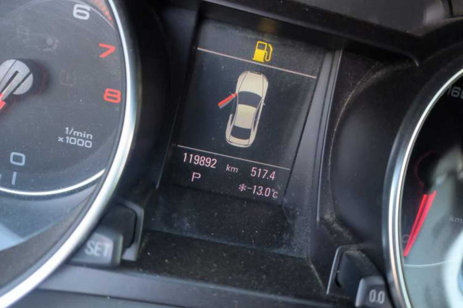 Used Audi A5 2010 2.0TFSI Coupe Odometer Close Up