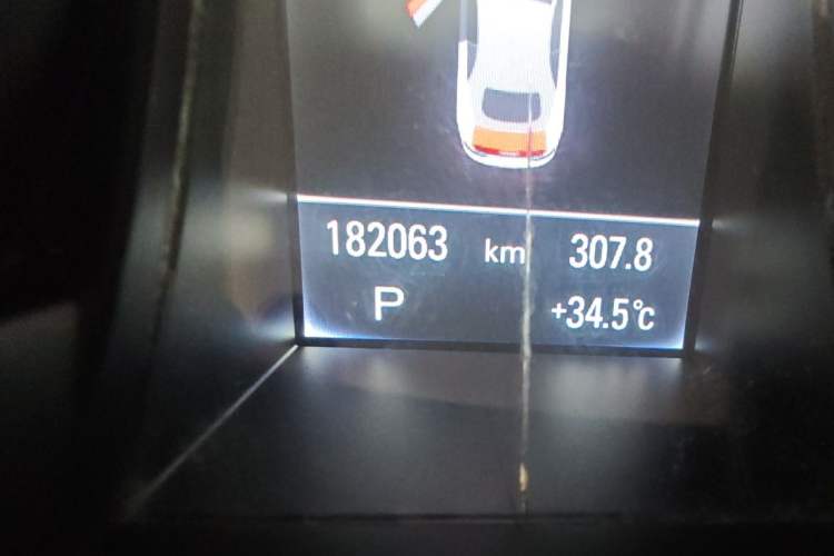 Used Audi A5 2010 2.0TFSI Cabriolet Odometer Close Up