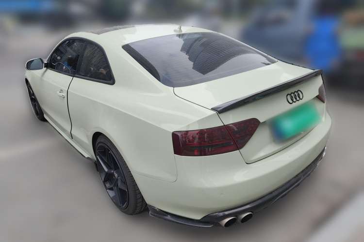 Used Audi A5 2010 2.0TFSI Coupe Rear Left 45 Deg
