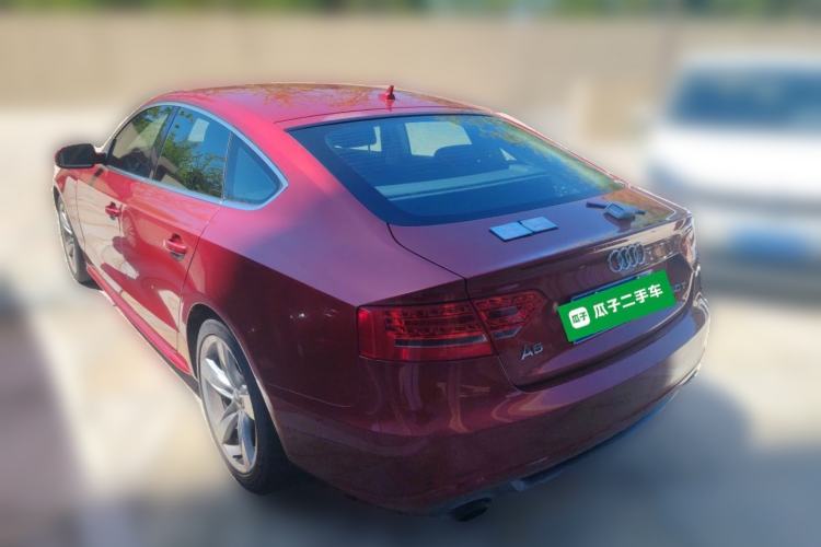 Used Audi A5 2010 2.0TFSI Sportback Luxury Model Rear Left 45 Deg