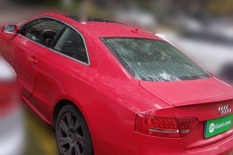 Used Audi A5 2010 2.0TFSI Coupe Rear Left 45 Deg