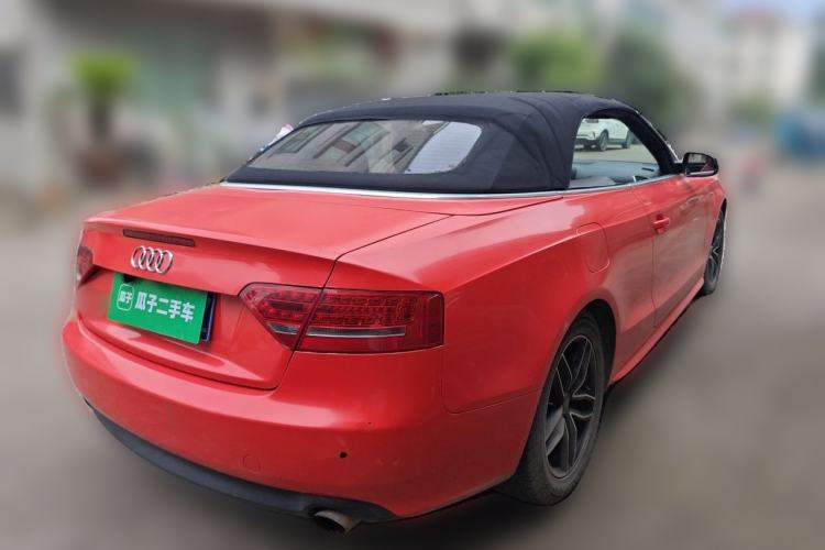 Used Audi A5 2010 2.0TFSI Cabriolet Rear Right 45 Deg