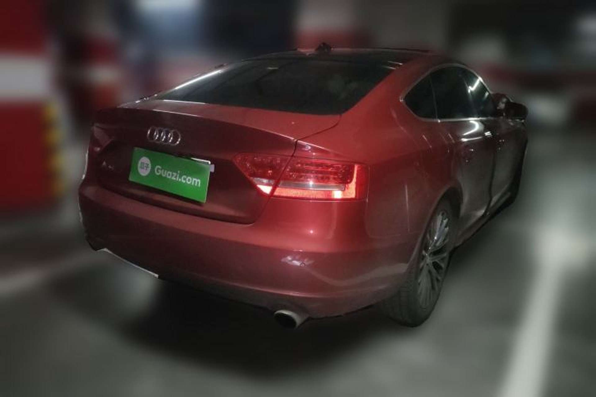 Used Audi A5 2010 2.0TFSI Sportback Comfort Model Rear Right 45 Deg