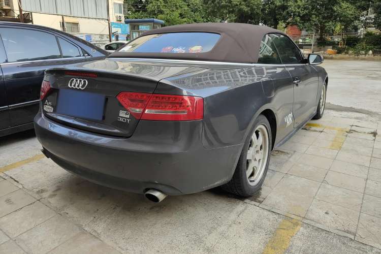 Used Audi A5 2010 2.0TFSI Cabriolet Rear Right 45 Deg