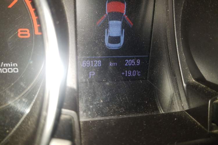 Used Audi A5 2010 2.0TFSI Coupe Odometer Close Up