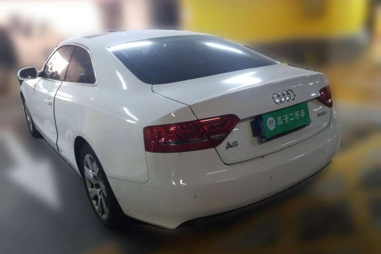 Used Audi A5 2010 2.0TFSI Coupe Rear Left 45 Deg